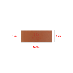 กระเบื้องแปะผนัง NATURE BROWN ขนาด 1x6X16 ซม.
