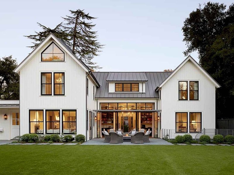 บ้านสไตล์ฟาร์มเฮ้าส์ (Farmhouse style)