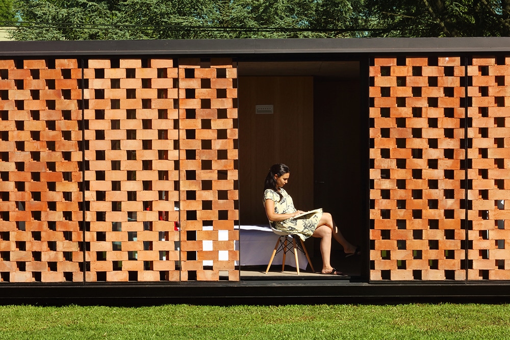 Experimental Brick Pavilion