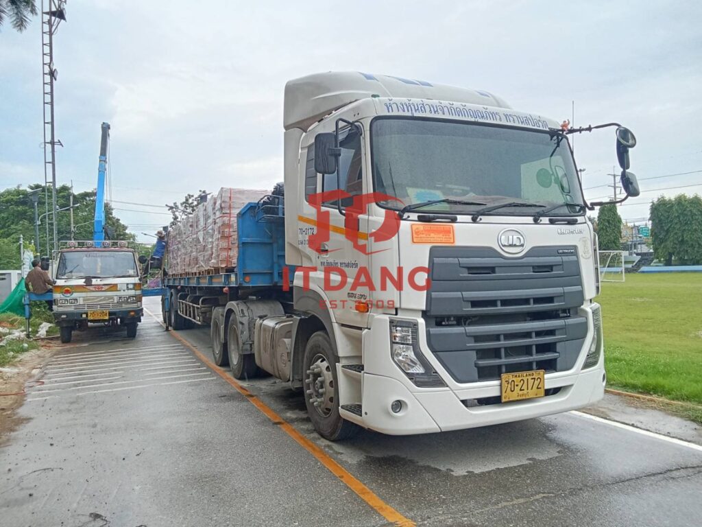 จัดส่งอิฐแดงและวัสดุก่อสร้างคุณภาพสูง