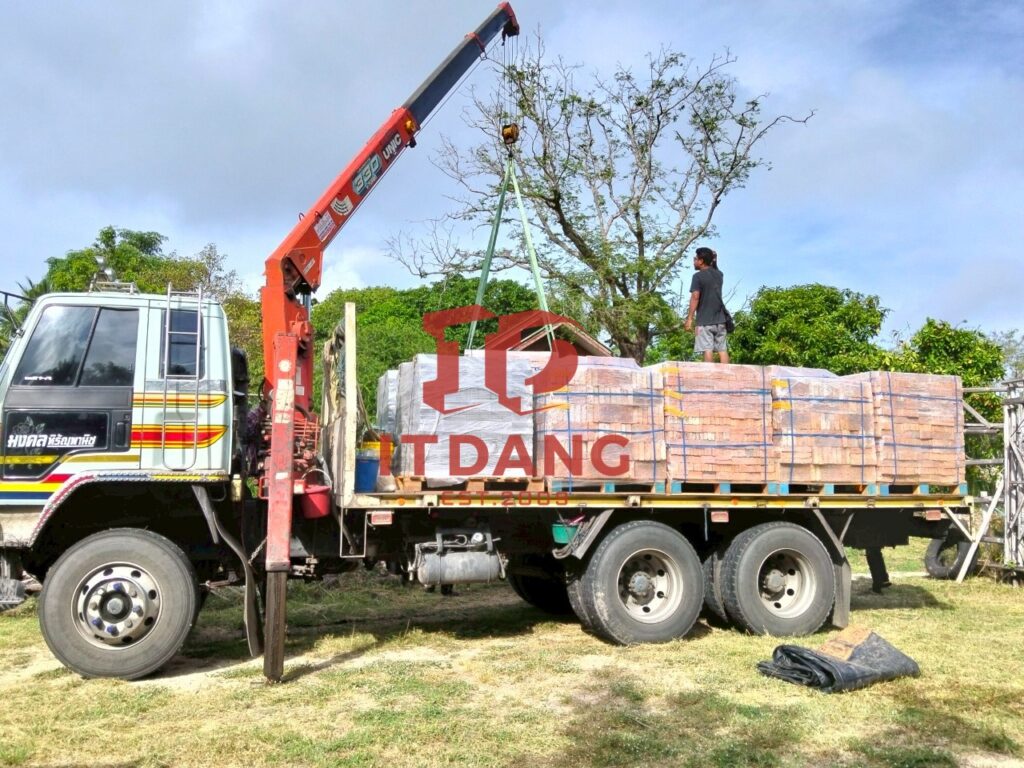 รีวิวภาพการจัดส่งสินค้าจริงจาก อิฐแดง2009