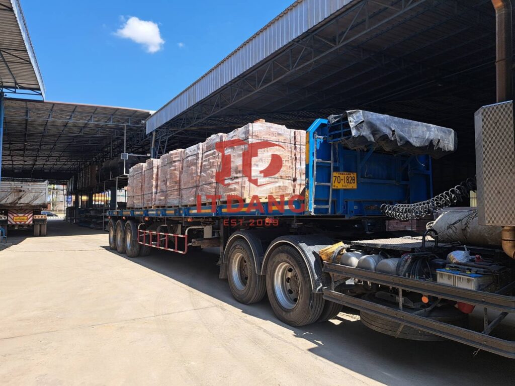 จัดส่งอิฐแดงและวัสดุก่อสร้างคุณภาพสูง