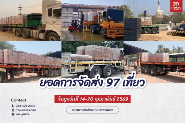 การจัดส่ง 97 เที่ยว