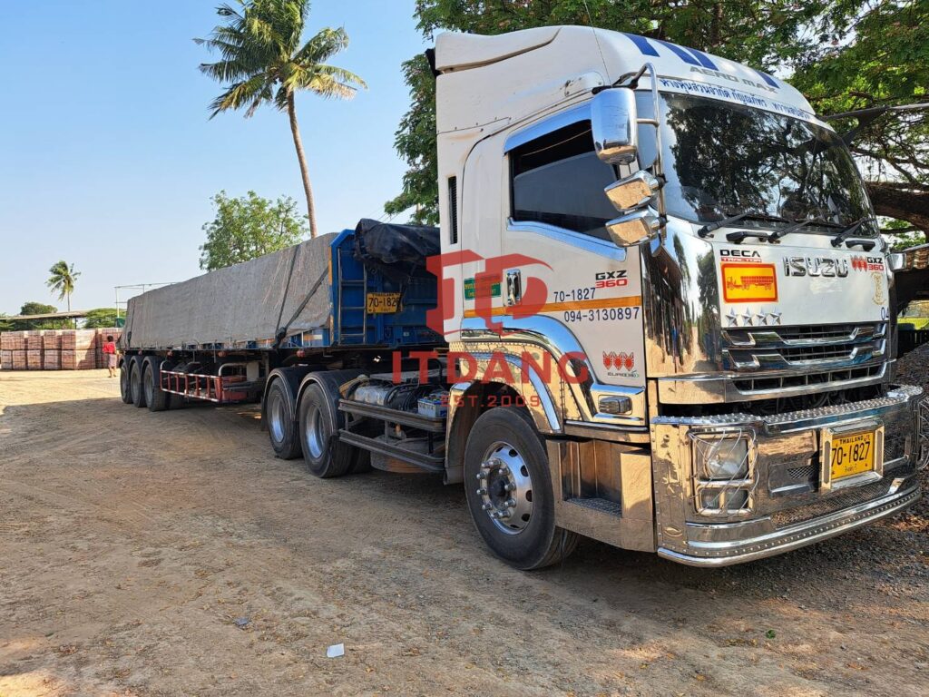 การจัดส่งอิฐแดง2