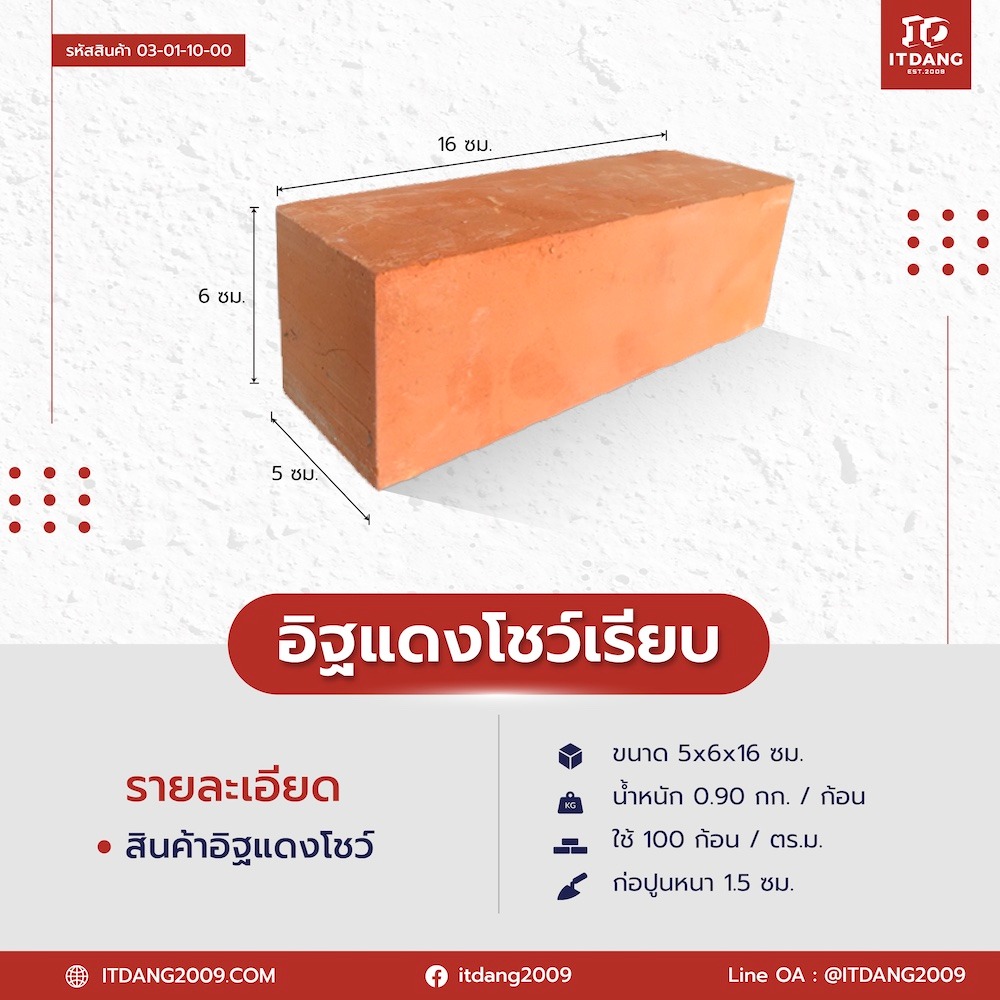อัปเดตปี 2569: อิฐแดงโชว์แบบไหนยังฮิต? พร้อมเคล็ดลับเลือกน้ำยาเคลือบให้สวยทน