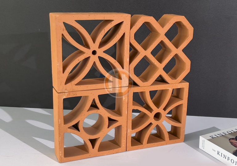 ผนังอิฐแดงช่องลม