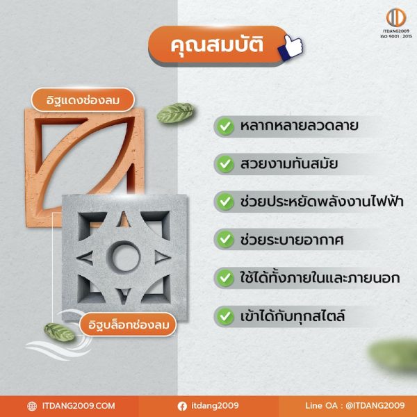 อิฐช่องลมแบบไหน-อิฐบล็อกช่องลม-อิฐแดงช่องลม-5.
